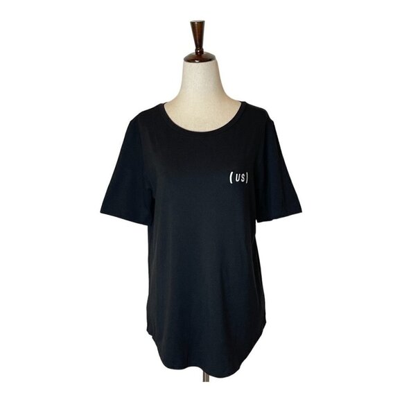 Universal Standard Black All Of Us As We Are Short Sleeve Oversized Tee Size XXS - Picture 4 of 8